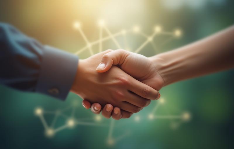 Image depicting collaboration for social good