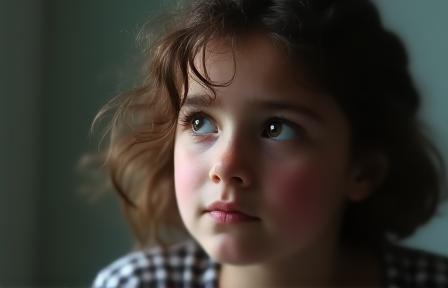 Young person looking thoughtfully with subtle bokeh background
