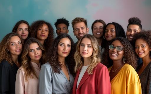 Representative image of diverse talent